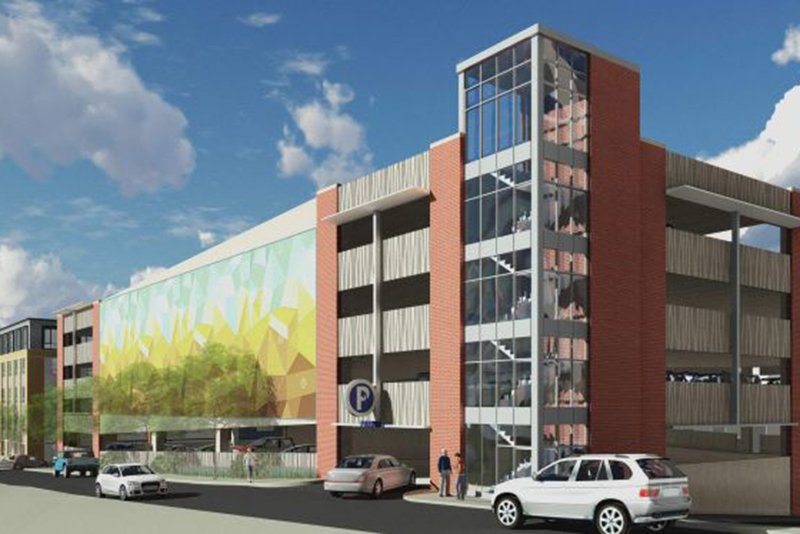 Brockton Enterprise Parking Garage Colantonio